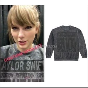 Taylor Swift Reputation Stadium Tour Stonewashed Pullover